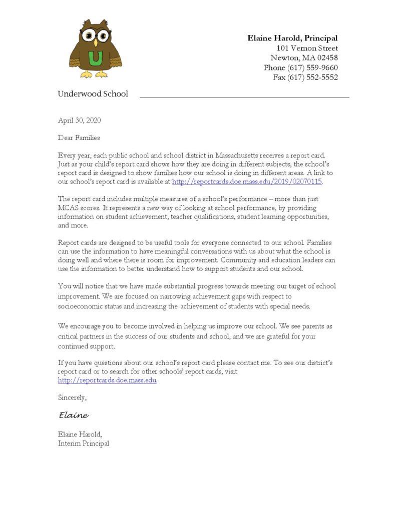 Underwood Report Card Cover Letter DRAFT 2019-2020-page-001