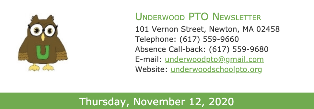 PTO Newsletter, November 12, 2020