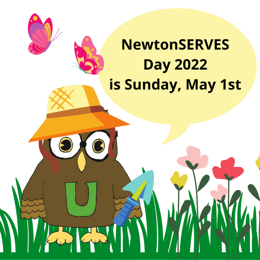 NewtonServes Day is Sunday, May 1st